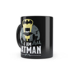 DC Comics - I AM Batman Chibi Black Patch Coffee Mug