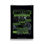 The Batman - Riddler Unmask the Truth Design A4 Wall Poster ( With Frame)