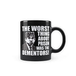 The Office - Prison Mike Dementors Scranton Black Patch Coffee Mug
