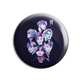 BTS Band - Combo Pack of 4 Button Badges