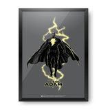 Black Adam - Thunderclap Design Wall Poster