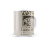 Anime-One Piece Roronoa Zoro Wanted Poster - Coffee Mug