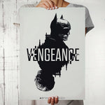 The Batman - Batman VS Riddler Gotham Vengeance Design A4 Size Wall Decor Poster (With Frame)