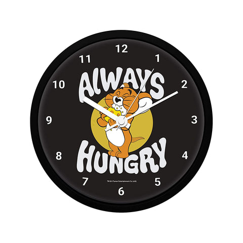 Tom and Jerry - Always Hungry Black Wall Clock New Design