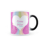 Unicorn - Princess Kisses Design Heat Sensitive Magic Coffee Mug