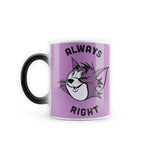 Tom and Jerry Always Right Morphing Magic Heat Changing Mug