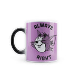 Tom and Jerry Always Right Morphing Magic Heat Changing Mug