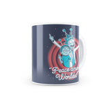 Rick and Morty - Peace Among World Coffee Mug 350 ml