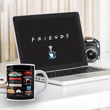 Friends Infographic - Coffee Mug