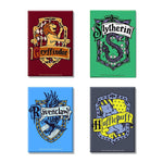 Harry Potter Combo Pack of 4 Rectangular Fridge Magnet