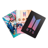 BTS - Pack of 3 Ruled A5 Binded Notebooks