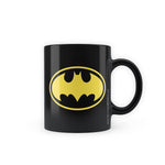 DC Comics -  Batman Logo 5Black  Black Patch Coffee Mug