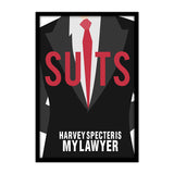 Suits TV Series Harvey Specter is my lawyer Poster