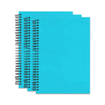 Sky Blue Colored Ruled A5 Wiro Bound Notebooks