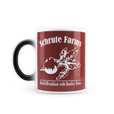 The Office - Schrute Farms Design Heat Sensitive Magic Coffee Mug