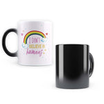 Unicorn - I Don't Believe in Humans Design Magic Coffee Mug