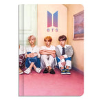 BTS - Pack of 3 Designed A5 Binded Notebooks