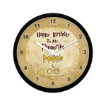 Harry Potter- Favourite Muggle Wall Clock New