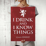Game of Thrones I Drink Poster