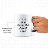 Friends TV Series - I'll Be There for You (White) Design Magic Morphing Heat Sensitive Coffee Mug