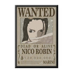 One Piece Nico Robin Wanted Poster