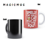 FRIENDS Smelly Cat - Heat Sensitive Magic Mug