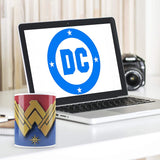 Official DC Comics Design of Wonder Woman Logo Coffee Mug
