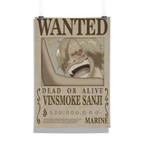One Piece Sanji Wanted Poster