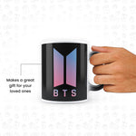 BTS - Gradient Logo Design Heat Sensitive Magic Coffee Mug