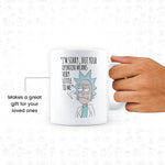 rick &  morty coffee mug