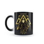 Black Adam - Symbolic Design Heat Sensitive Magic Coffee Mug