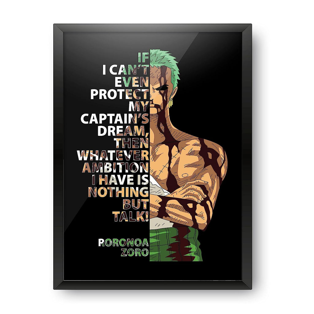 One Piece Roronoa Zoro Wanted Poster – Epic Stuff