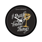 Game of Thrones I Drink and I Know Things Wall Clock