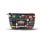 Friends TV Series - Infographic Cosmetic Bag /Travel Kit
