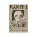 One Piece Nico Robin Wanted Poster