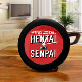 Hentai with Senpai - Table Clock