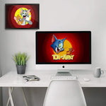 Tom and Jerry Duo Design  Wall Poster