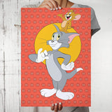 Tom and Jerry Design A3 Size Wall Poster