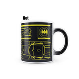 DC Comics- Batman Batmobile Magic Heat Sensitive Mug
