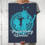 Rick & Morty - Peace Among World Wall Poster