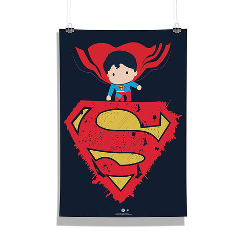 DC Comics Little Superman Poster