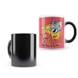 Tom and Jerry -Classic Logo -Design Morphing Magic Heat Sensitive Coffee Mugs