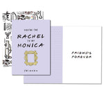 Friends TV Series Greeting Card - You're The Rachel to My Monica -Birthday Card