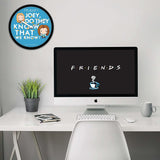 Friends Tv Series Do They Know New Wall Clock