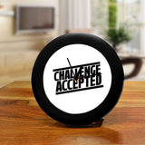 How I Met Your Mother Challenge Accepted Table Clock