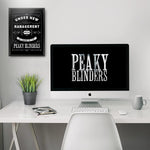 Peaky Blinders - Under New Management Design Wall Poster