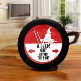 Harry Potter - Wizard Only Table Clock