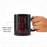 The Batman - Red Vengeance Black Patch Coffee Mug