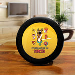 Scooby Doo Snacks Design Round Table Clock