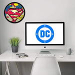 DC Comics Superman Comic Logo Wall Clock